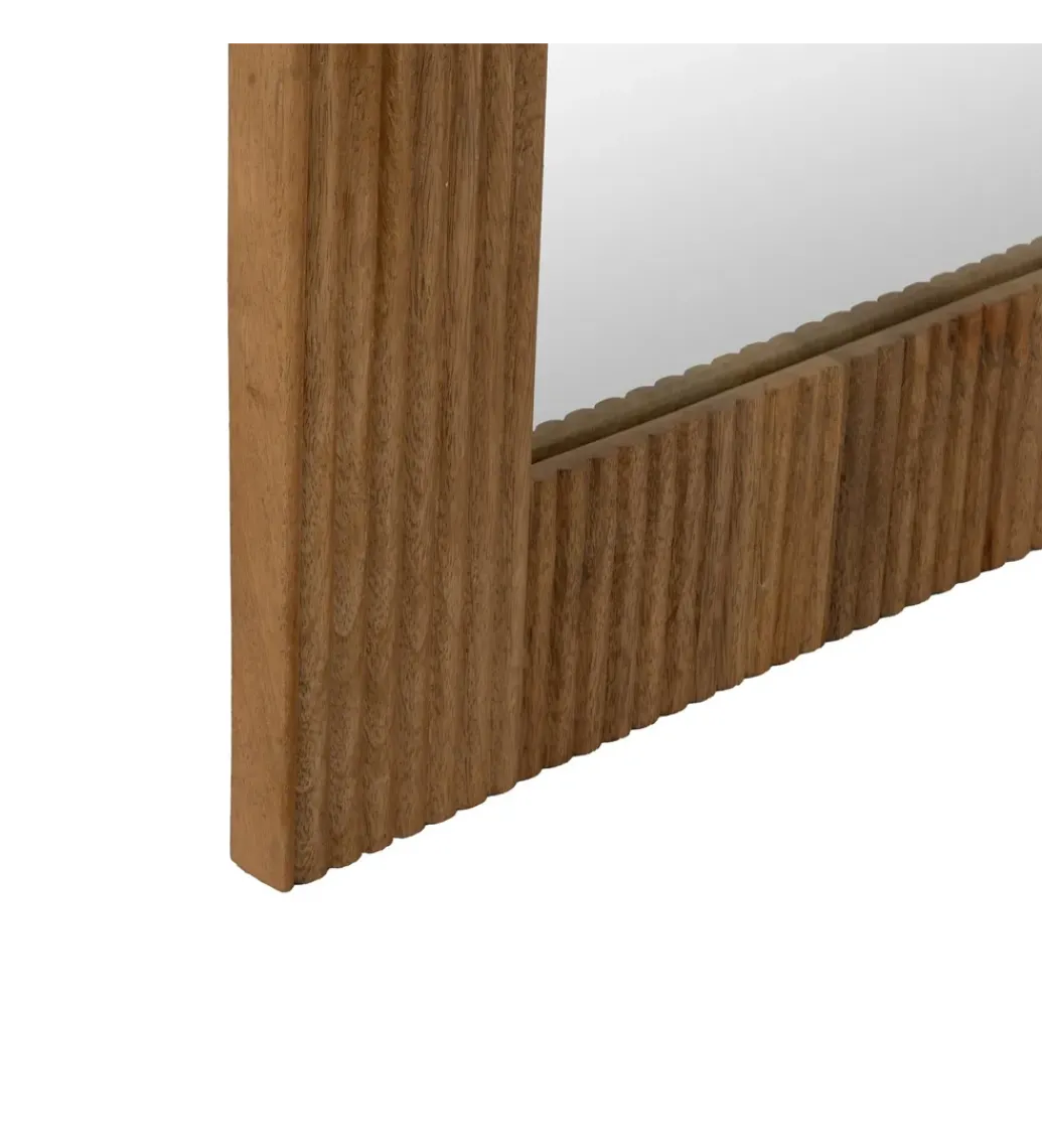 Lustro wiszące ZANMIK 110 cm drewno mango*Zona-Design