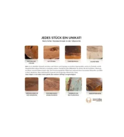 Misa Bali 60 cm z uchwytem z drewna Teak*Invicta Interior New
