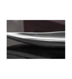 Misa Leaf 60 cm x 15 cm Srebrna*Invicta Interior Discount