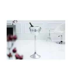Misa na szampana 75cm srebrna*Invicta Interior Clearance