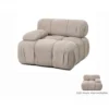 Modułowa Sofa fotel KILLIAN 94 cm z podłokietnikiem Beżowy*Imeri Best