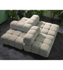 Modułowa Sofa fotel KILLIAN 94 cm z podłokietnikiem Beżowy*Imeri Best