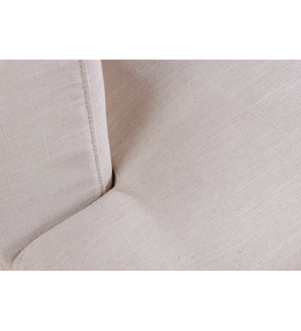Modułowa sofa KILLIAN 94 cm z podłokietnikiem jasny beż*Invicta Interior Clearance