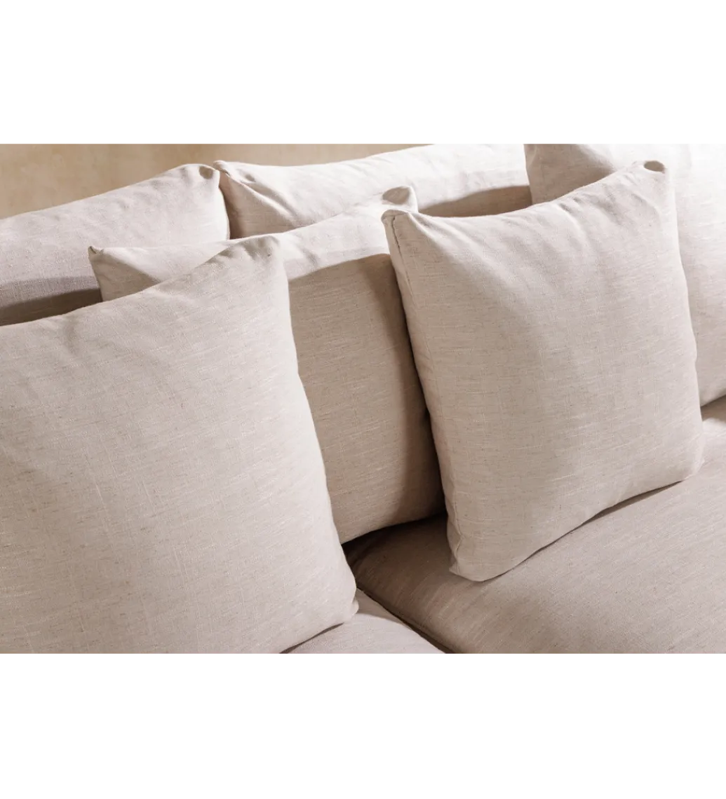 Modułowa sofa KILLIAN 94 cm z podłokietnikiem jasny beż*Invicta Interior Clearance