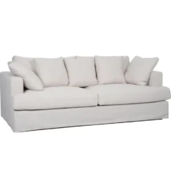 Modułowa sofa KILLIAN 94 cm z podłokietnikiem jasny beż*Invicta Interior Clearance