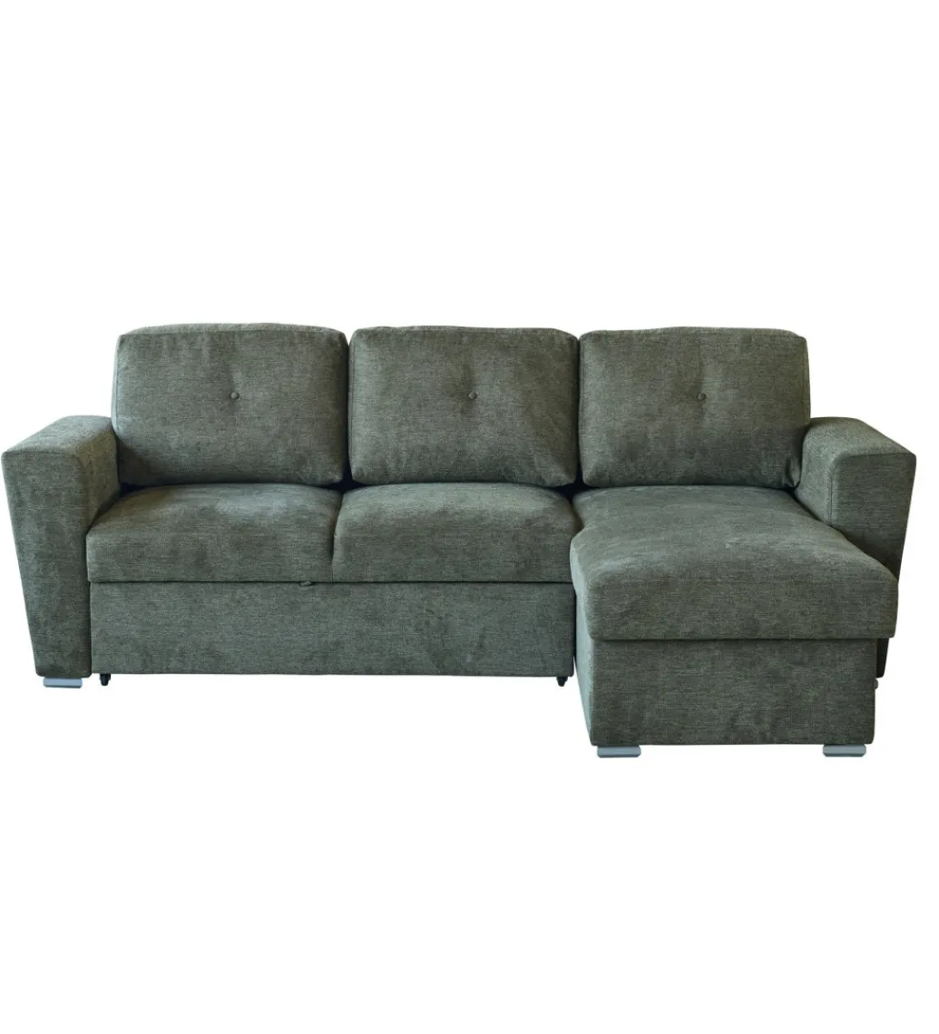 Narożnik APARTMENT 245 cm z funkcją spania zielony*Invicta Interior Outlet