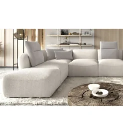 Narożnik BAHAMA Candelo XL 382 Cm Z Ottomaną Otwartą 190 Cm*Wersal New