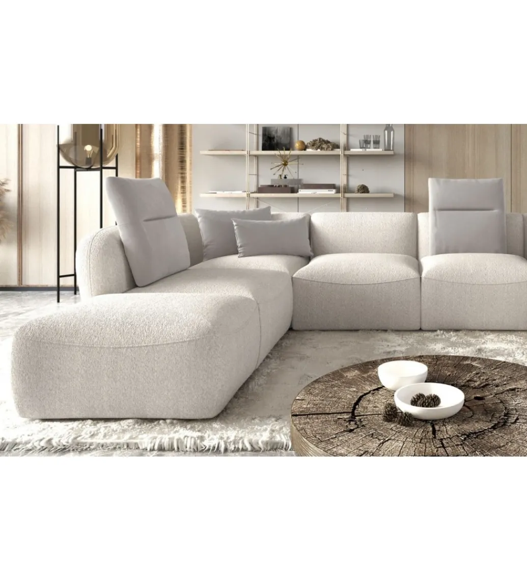 Narożnik BAHAMA Candelo XL 382 Cm Z Ottomaną Otwartą 190 Cm*Wersal New