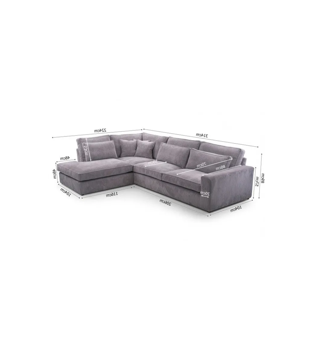 Narożnik Eurico 314 cm*Kmeble Online