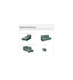 Narożnik MAKO Flavio XL 359 cm z funkcją spania*Comforteo