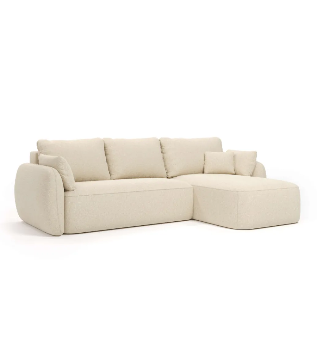 Narożnik MORETTI 268 cm z funkcją spania z pojemnikiem na pościel*Comforteo Outlet