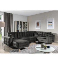 Narożnik rozkładany ASGARD U 320 cm z funkcją spania*ELTAP Sale