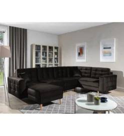 Narożnik rozkładany ASGARD U 320 cm z funkcją spania*ELTAP Sale