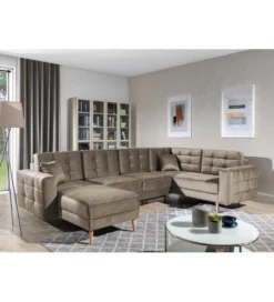Narożnik rozkładany ASGARD U 320 cm z funkcją spania*ELTAP Sale