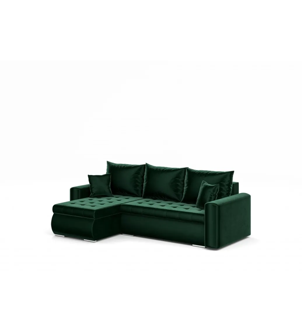 Narożnik rozkładany BERNO 238 cm z funkcją spania*ZDDESIGN