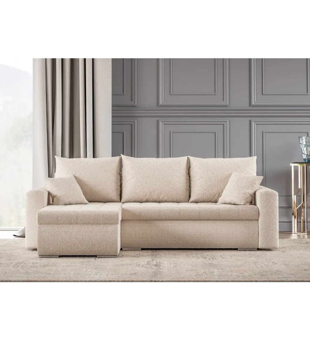 Narożnik rozkładany BERNO 238 cm z funkcją spania*ZDDESIGN