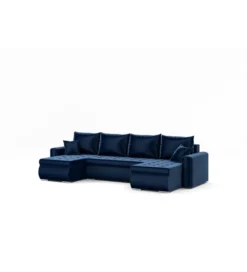 Narożnik rozkładany BERNO U 302 cm z funkcją spania*ZDDESIGN Clearance