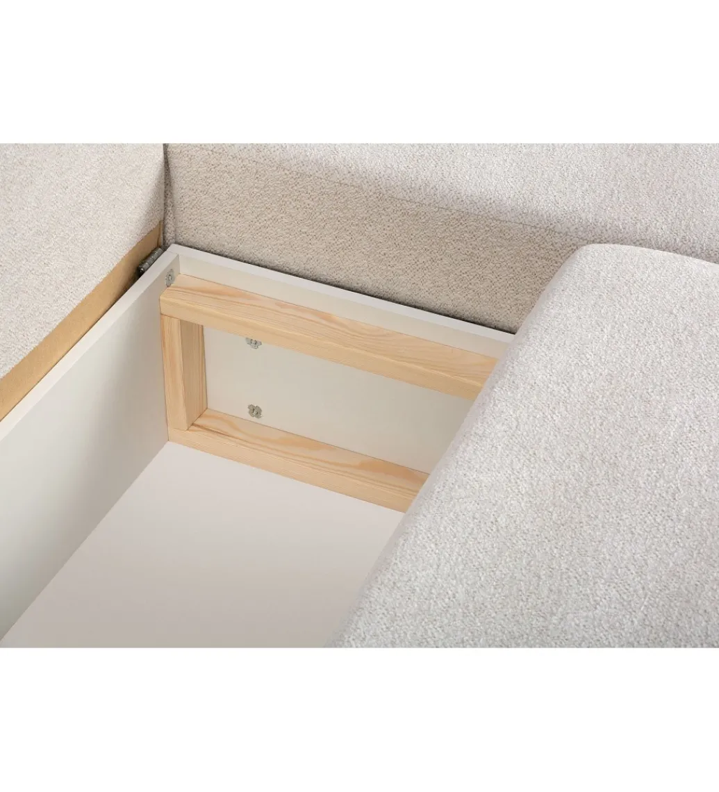 Narożnik rozkładany CALVIN 230 cm z funkcją spania*MEB-K Polski Design Hot