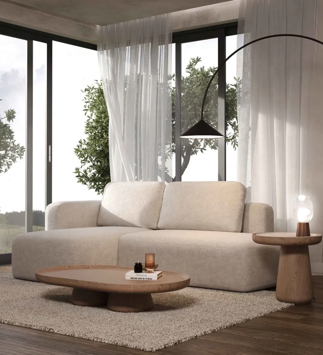 Narożnik rozkładany COZY 244 cm z funkcją spania*Comforteo Hot