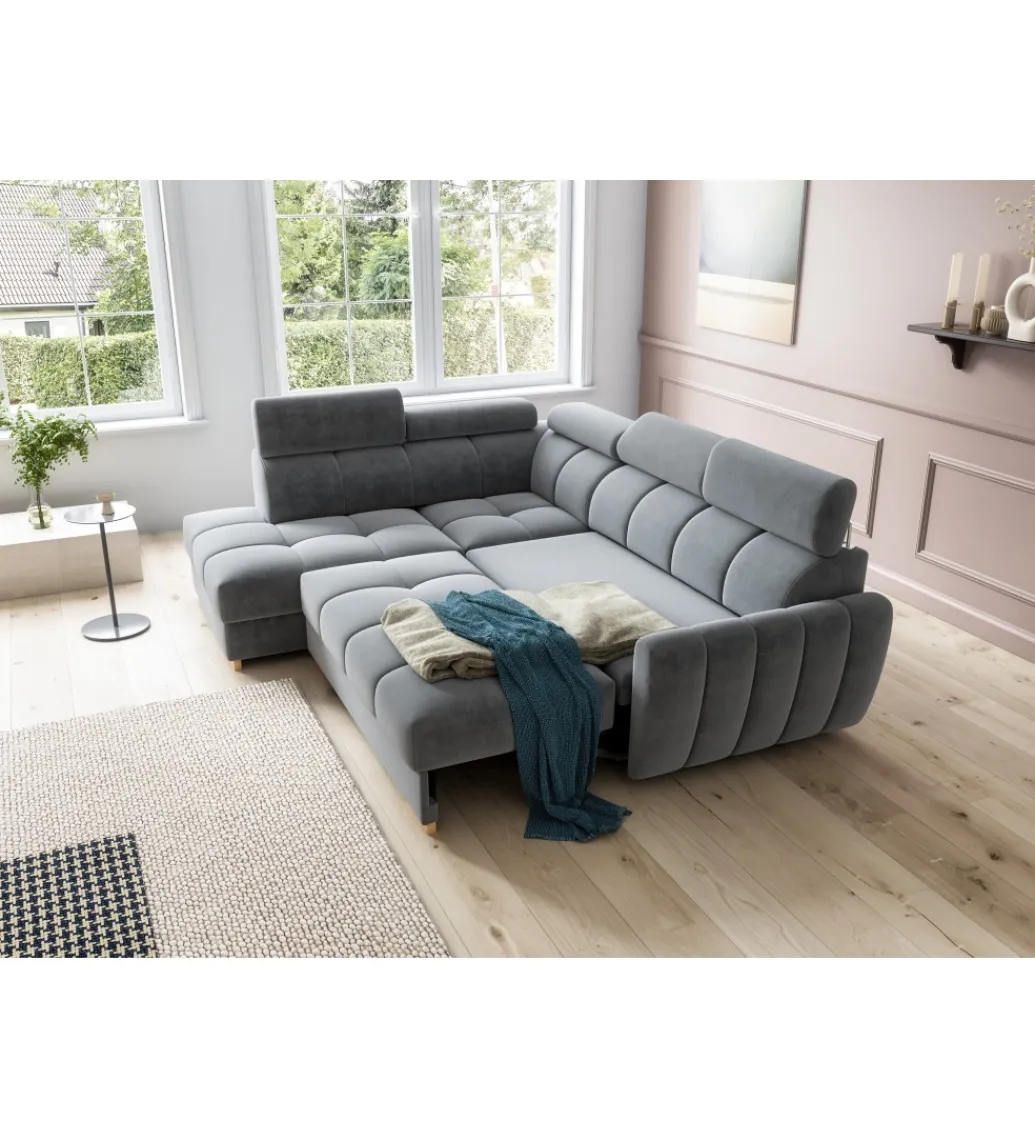 Narożnik rozkładany DAYTONA 246 cm z funkcją spania*Comforteo Sale