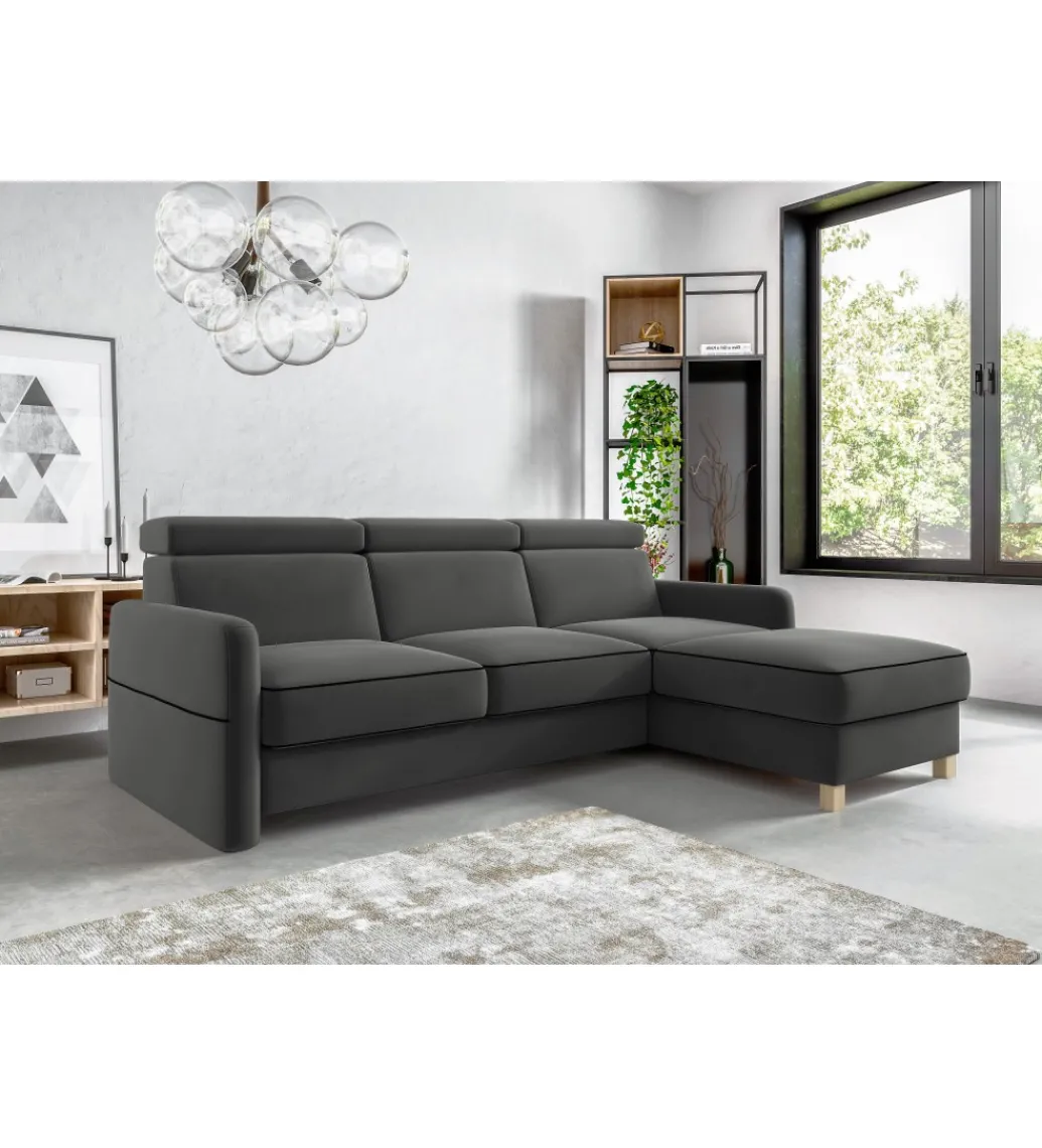 Narożnik rozkładany EDUARDO Lima 219 cm z funkcją spania*Comforteo