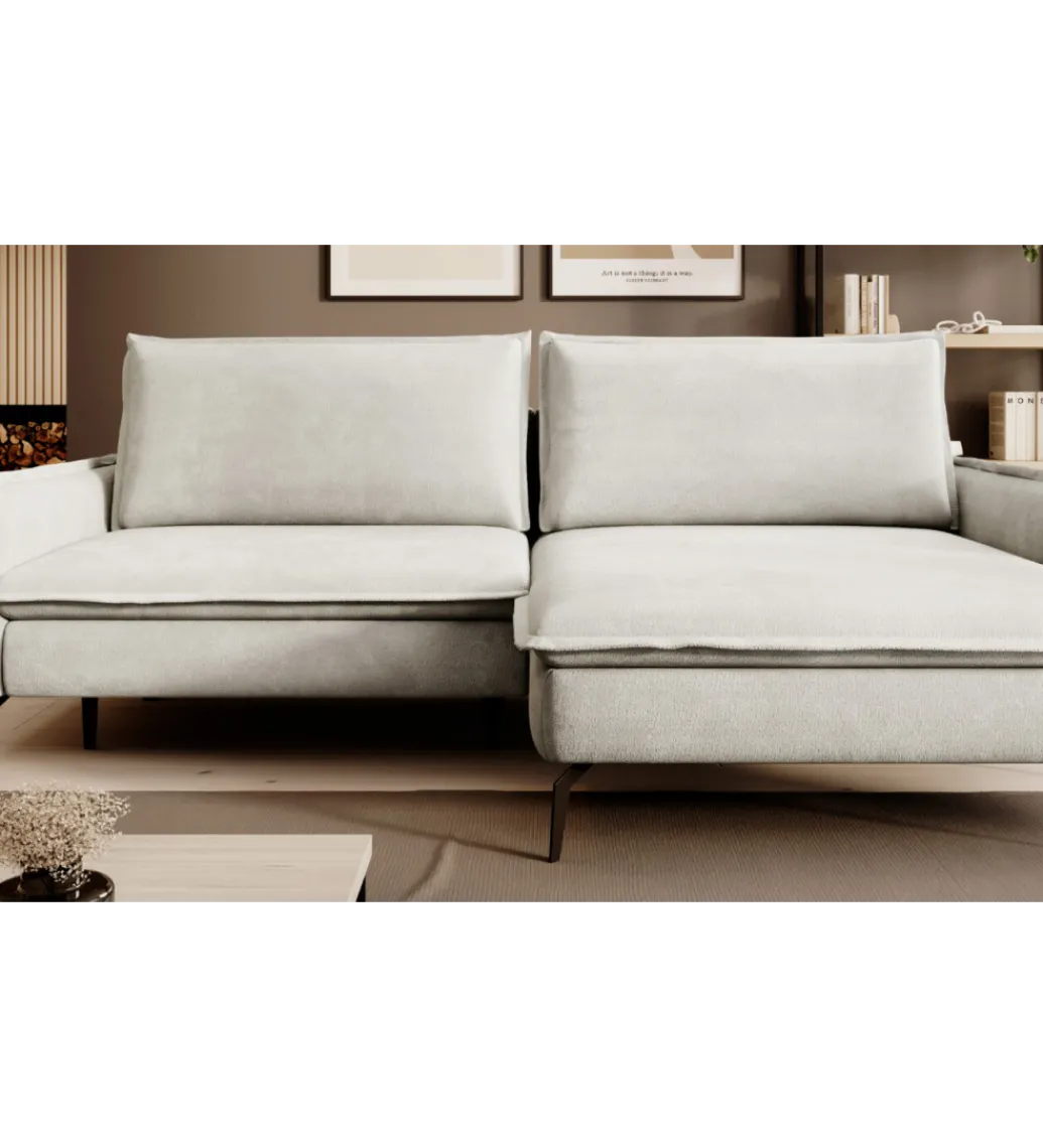 Narożnik rozkładany GLOSSY 226 cm z funkcją spania*Wersal New