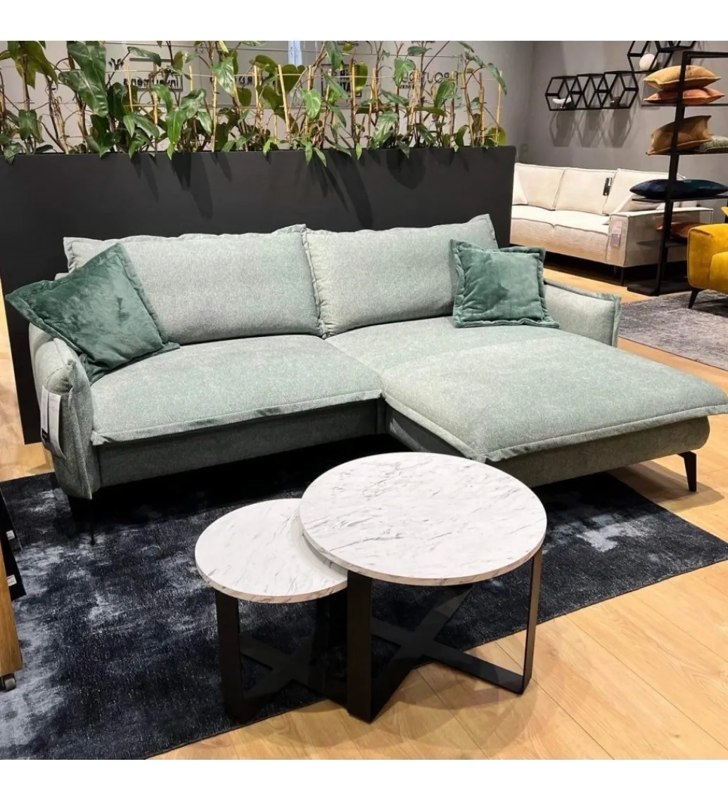 Narożnik rozkładany GLOSSY 226 cm z funkcją spania*Wersal New