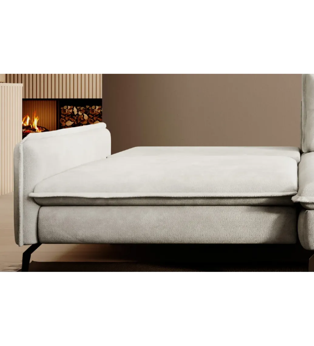 Narożnik rozkładany GLOSSY 226 cm z funkcją spania*Wersal New