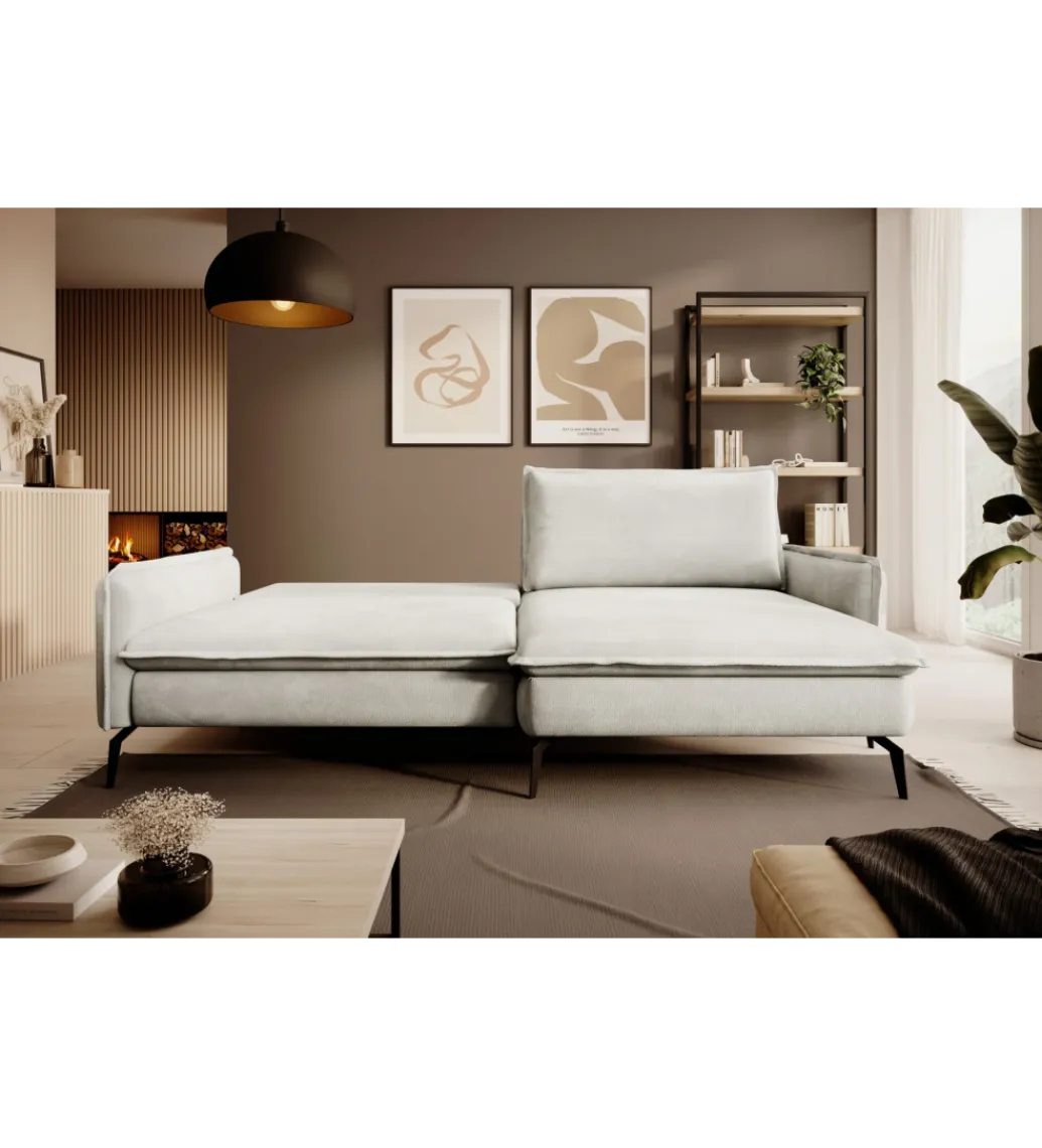 Narożnik rozkładany GLOSSY 226 cm z funkcją spania*Wersal New