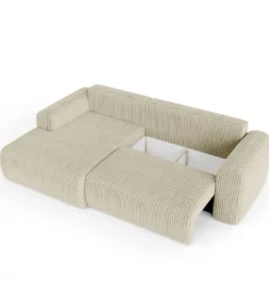 Narożnik rozkładany KIOTO 245 cm z funkcją spania*ZDDESIGN Sale