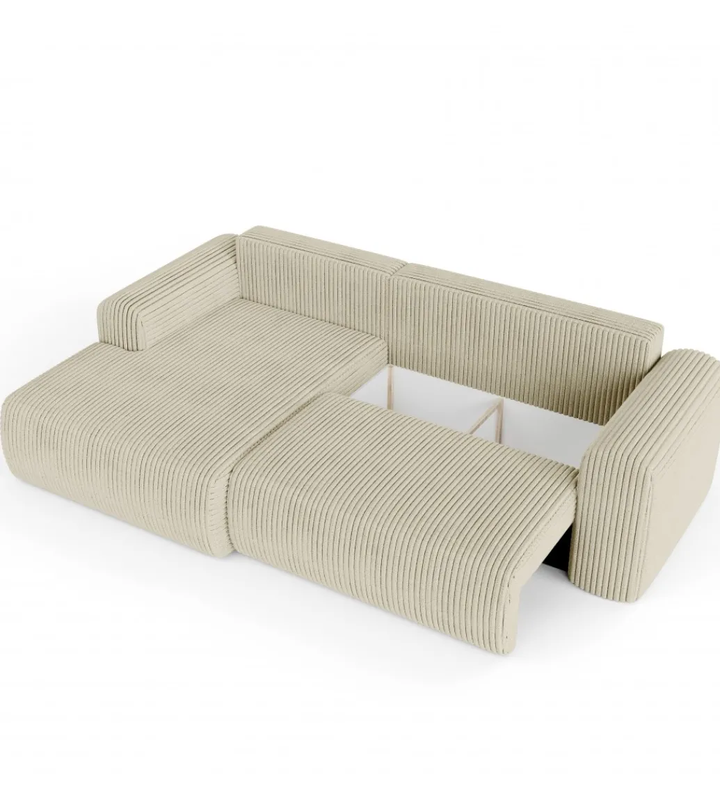 Narożnik rozkładany KIOTO 245 cm z funkcją spania*ZDDESIGN Sale