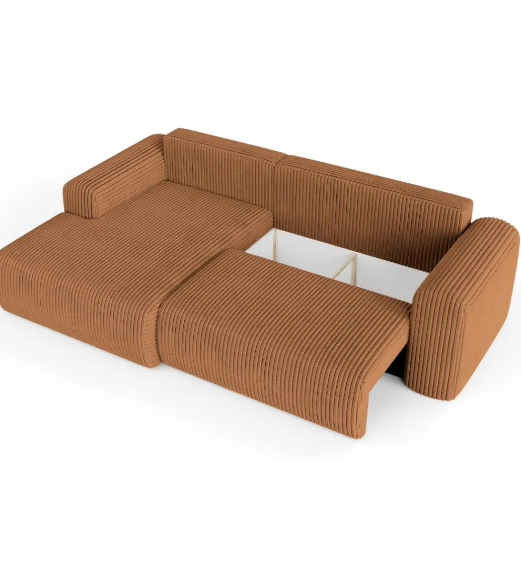 Narożnik rozkładany KIOTO 245 cm z funkcją spania*ZDDESIGN Sale