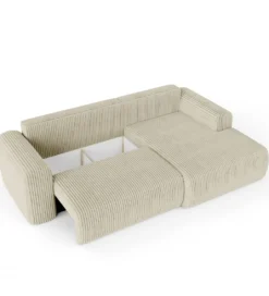 Narożnik rozkładany KIOTO 245 cm z funkcją spania*ZDDESIGN Sale