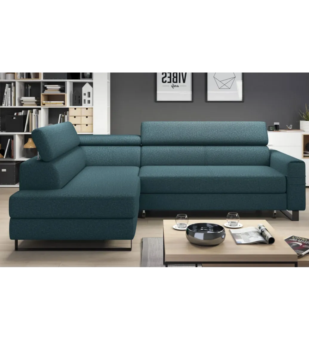 Narożnik rozkładany LIVIO 249 cm z funkcją spania*Wersal New