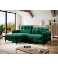 Narożnik rozkładany LORELLE 225 cm z funkcją spania*ELTAP Discount