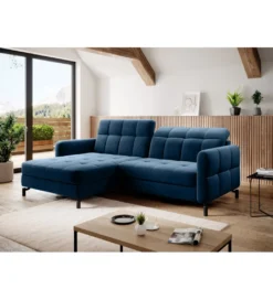 Narożnik rozkładany LORELLE 225 cm z funkcją spania*ELTAP Discount