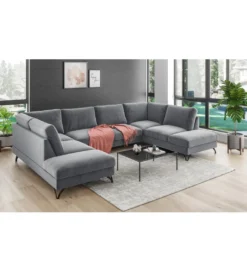 Narożnik rozkładany MAKO Flavio XXL 348 cm z funkcją spania*Comforteo Outlet