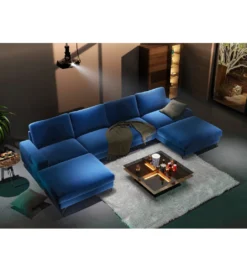 Narożnik rozkładany MAKO Flavio U 367 cm z funkcją spania*Comforteo New