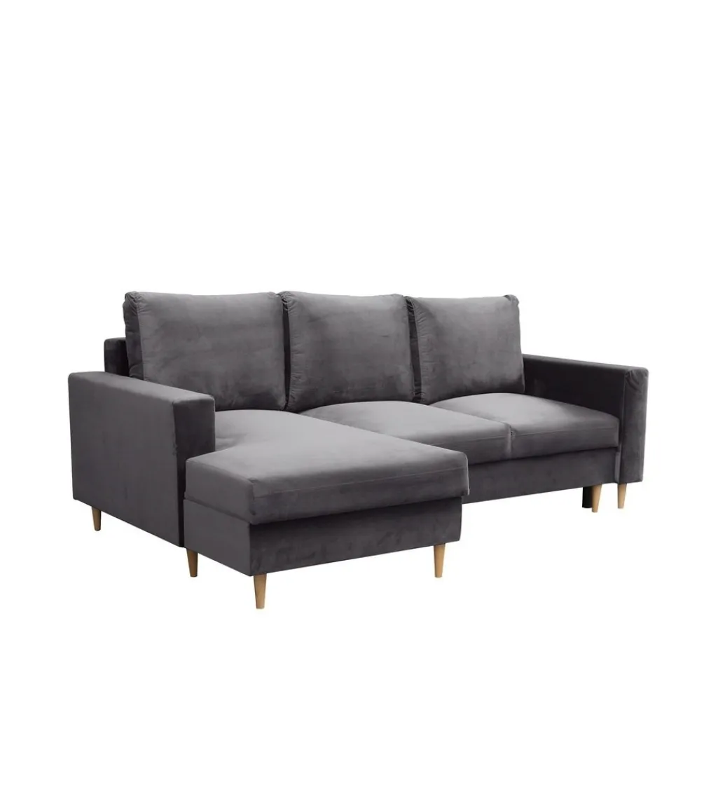 Narożnik rozkładany MUNDO 230 cm z funkcją spania*MEB-K Polski Design Online