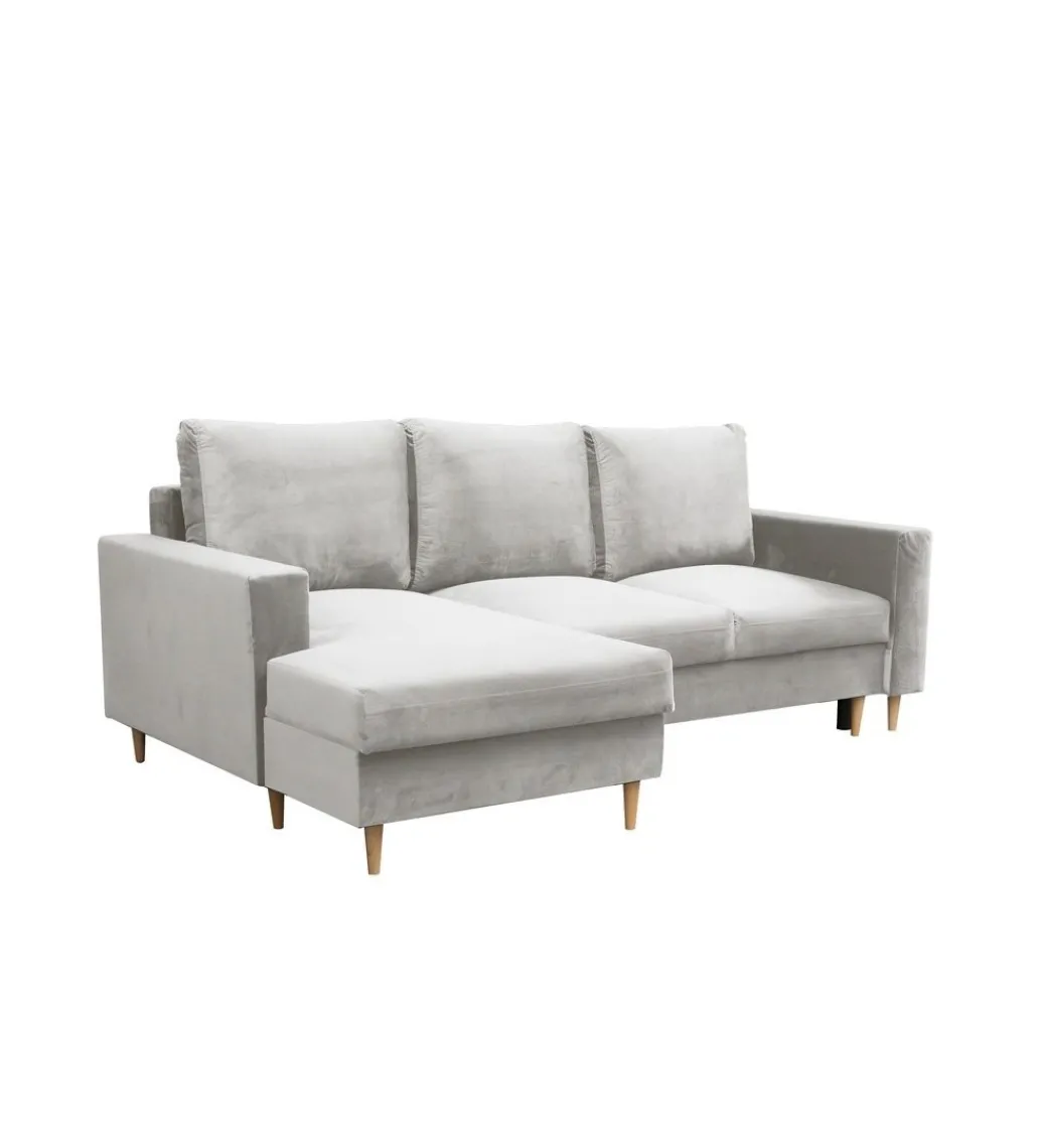 Narożnik rozkładany MUNDO 230 cm z funkcją spania*MEB-K Polski Design Online