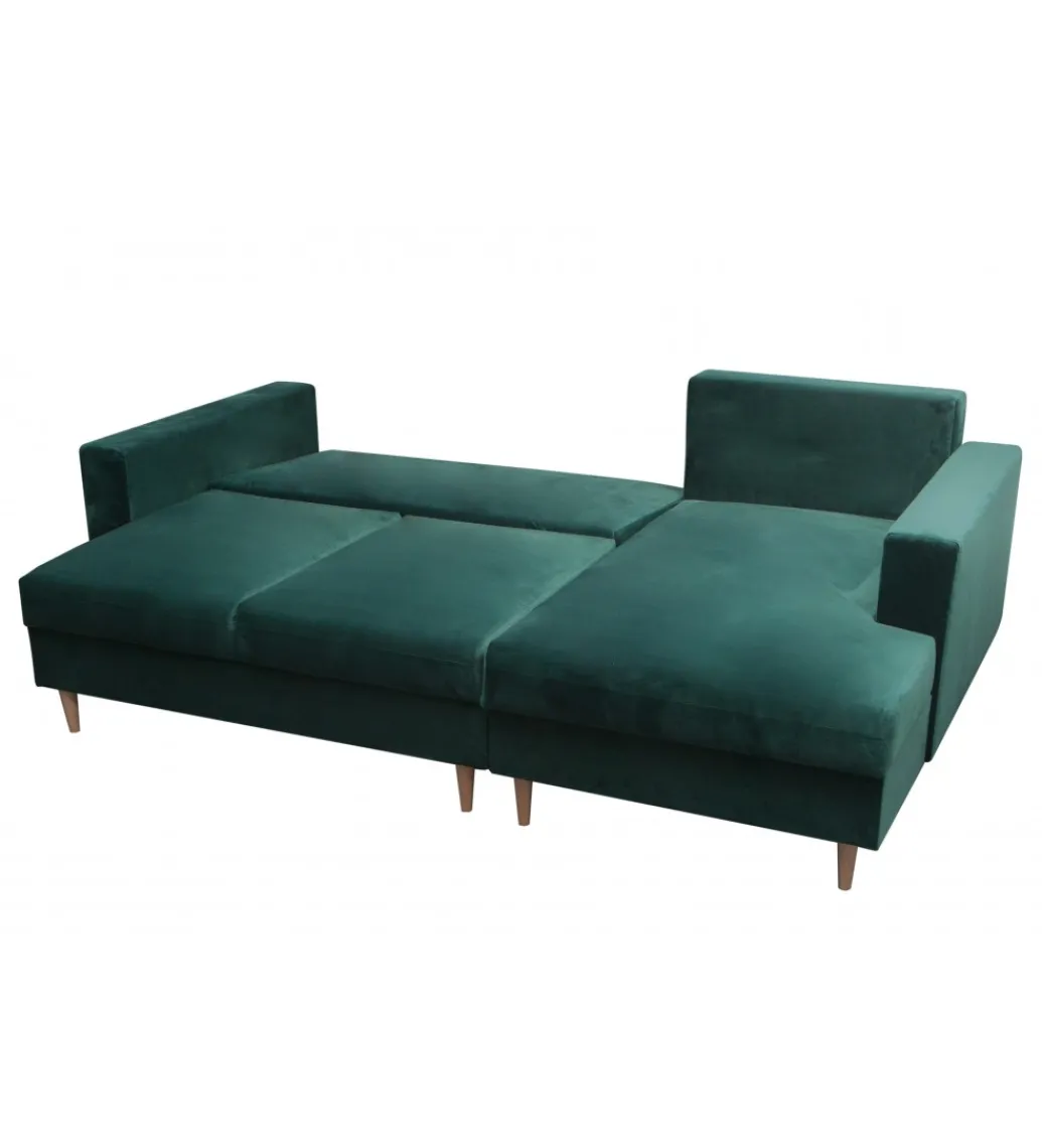 Narożnik rozkładany MUNDO 230 cm z funkcją spania*MEB-K Polski Design Online