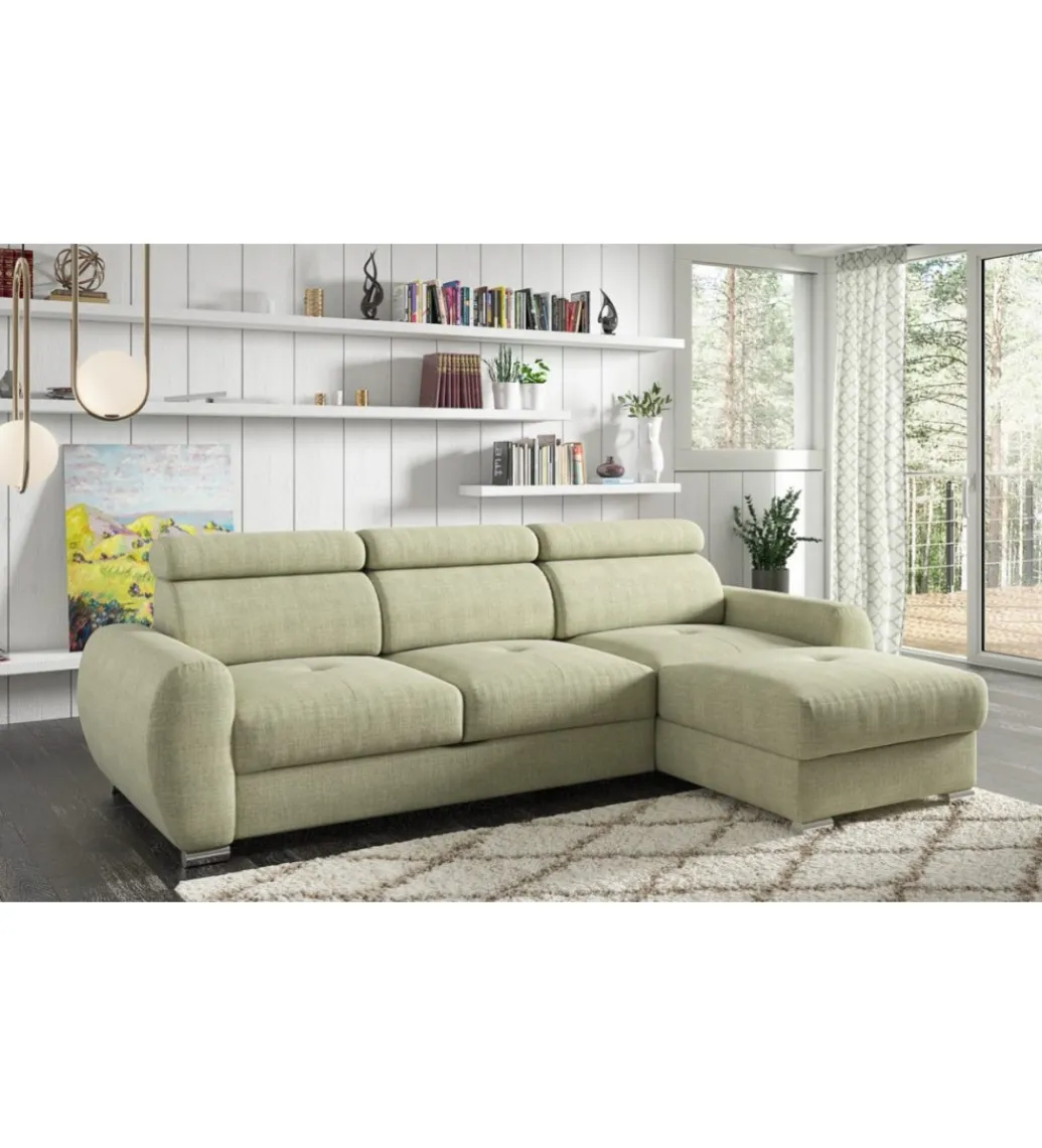 Narożnik rozkładany NANCY Sofia 266 cm z funkcją spania*Comforteo Best