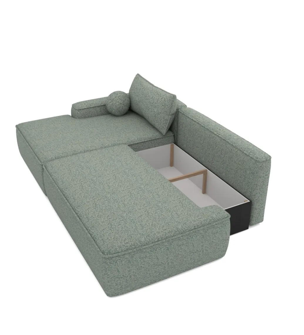 Narożnik rozkładany PEPPO 245 cm z funkcją spania*GZDDesign Clearance