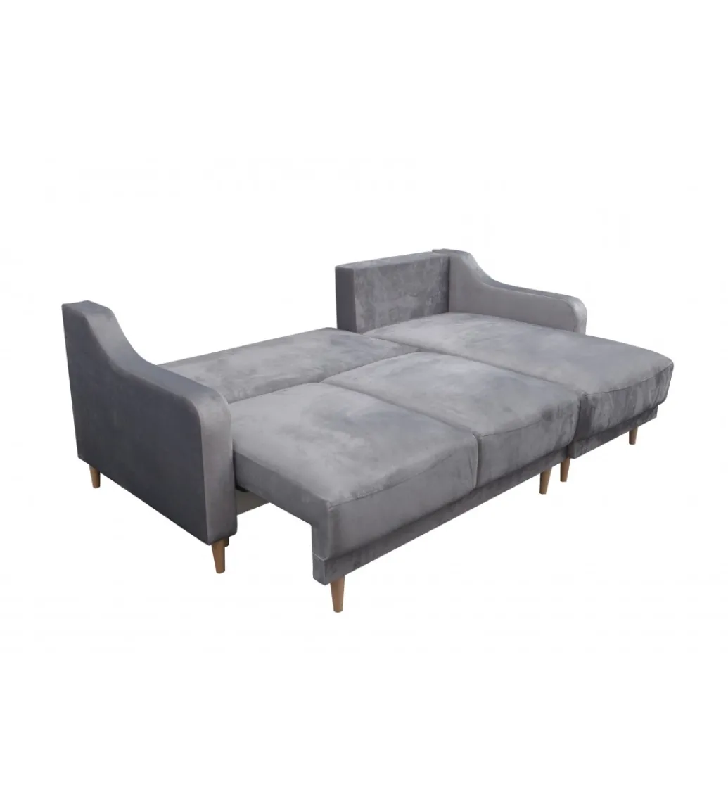 Narożnik rozkładany SOLANO 232 cm z funkcją spania*MEB-K Polski Design Sale