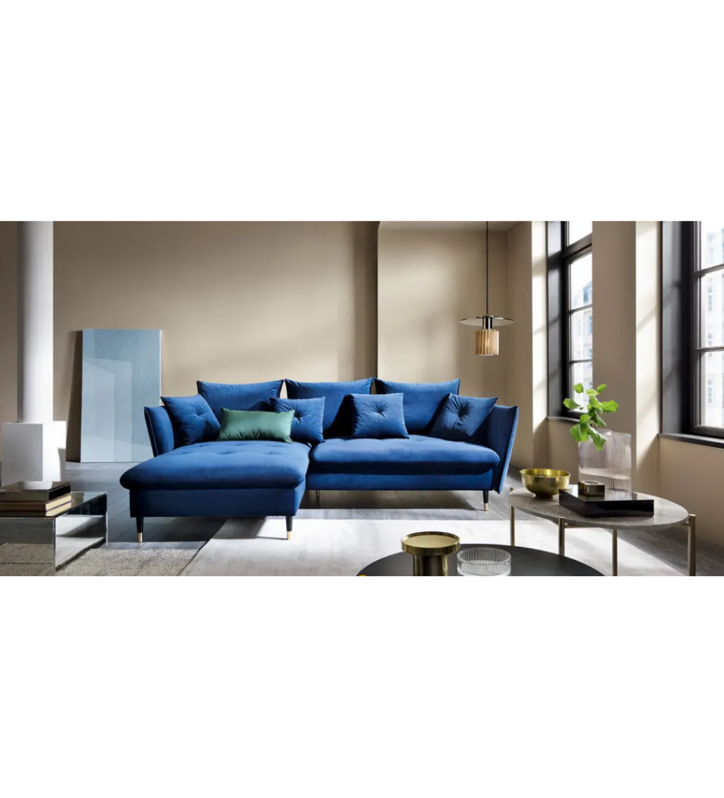 Narożnik rozkładany VITON 258 cm z funkcją spania*Zona-Design.pl Sale