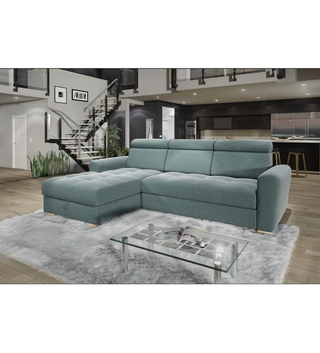 Narożnik rozkładany VIVA Riva 270 cm z funkcją spania*Comforteo Discount