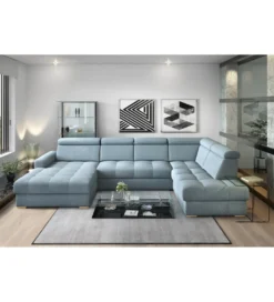 Narożnik rozkładany VIVA Riva XL 349 cm z funkcją spania*Comforteo Hot