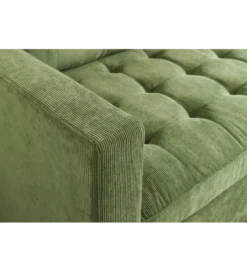 Narożnik STOCKHOLM 220 cm 3-osobowy zielony*Invicta Interior New