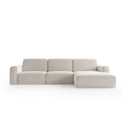Narożnik TUZZI 353 x 162 cm z funkcją spania prawostronny*Comforteo Outlet