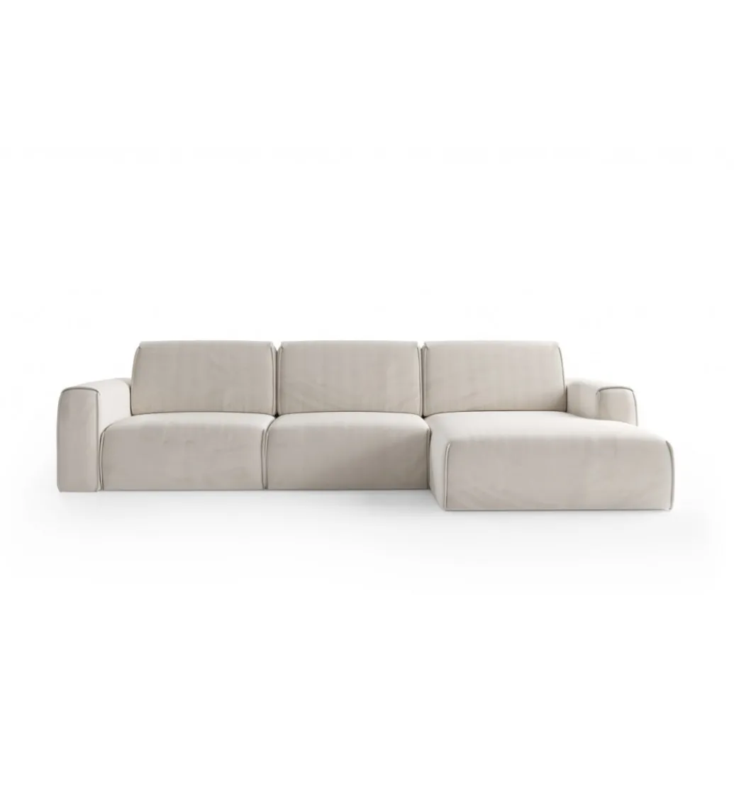 Narożnik TUZZI 353 x 162 cm z funkcją spania prawostronny*Comforteo Outlet